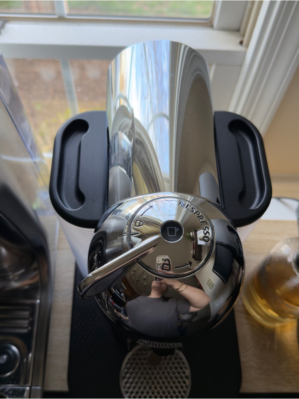 Nespresso by Breville Vertuo Coffee and Espresso Machine in Chrome - Picture 3 of 8